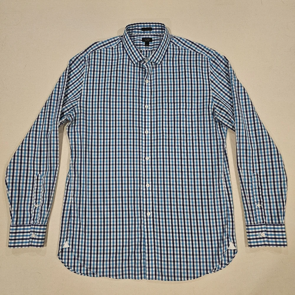 J. Crew Slim Fit Non-Iron Shirt L